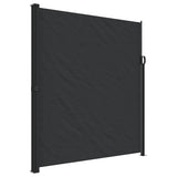 Vidaxl windscherm uittrekbaar 220x500 cm zwart