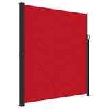 Vidaxl windscherm uittrekbaar 220x500 cm rood