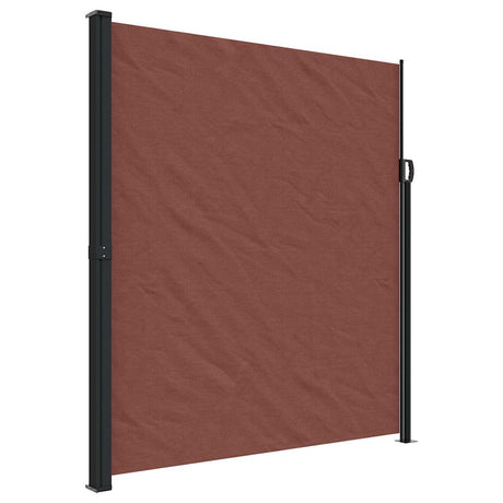 Vidaxl windscherm uittrekbaar 220x500 cm bruin