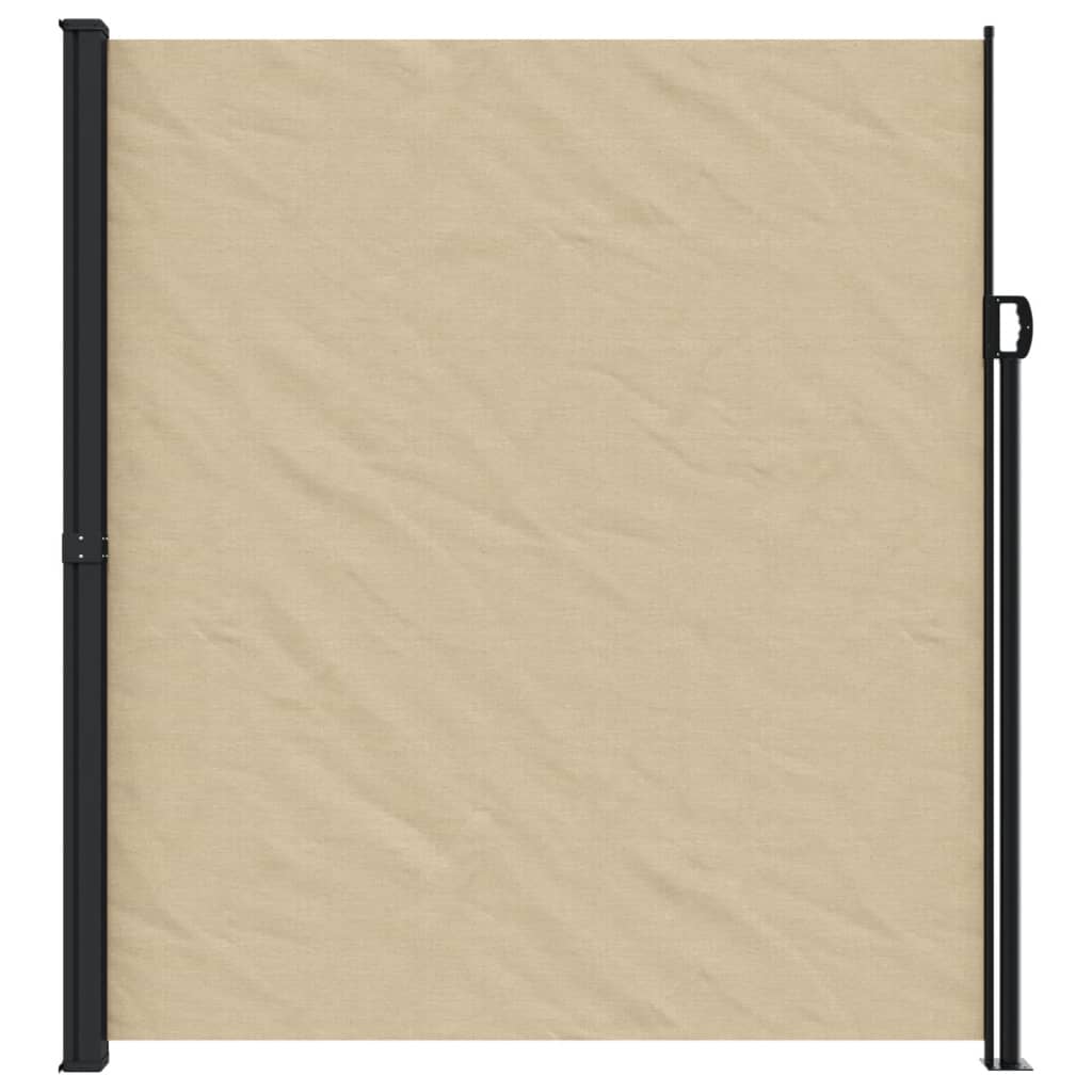 VidaXL Windscherm uittrekbaar 220x500 cm beige