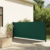 Vidaxl windscherm uittrekbaar 120x600 cm donkergroen