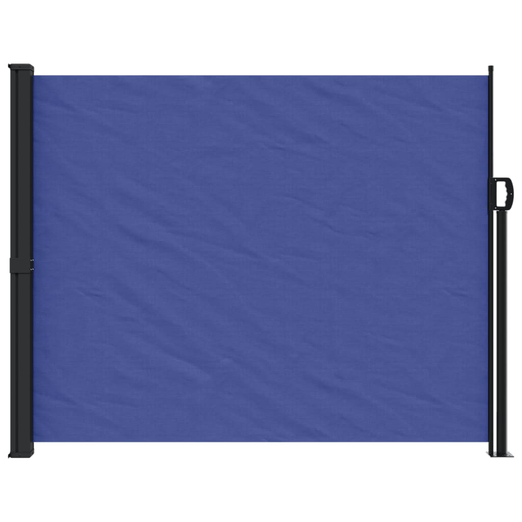 Vidaxl windscherm uittrekbaar 160x600 cm blauw