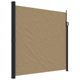 VidaXL Windscherm uittrekbaar 200x600 cm taupe