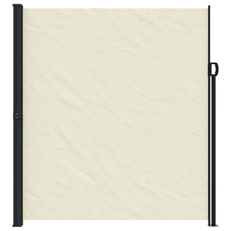 Vidaxl windscherm uittrekbaar 220x600 cm crèmekleurig