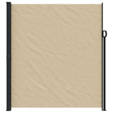 VidaXL Windscherm uittrekbaar 220x600 cm beige