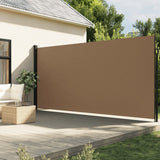 VidaXL Windscherm uittrekbaar 220x600 cm taupe