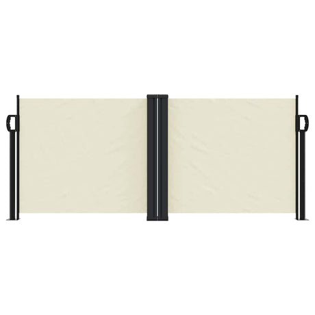 Vidaxl windscherm uittrekbaar 100x600 cm crème
