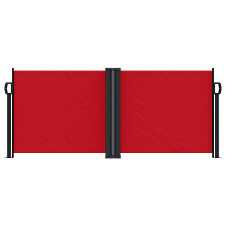 Vidaxl windscherm uittrekbaar 100x600 cm rood