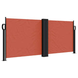 Vidaxl windscherm uittrekbaar 100x600 cm terracottakleurig