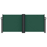 Vidaxl windscherm uittrekbaar 100x600 cm donkergroen