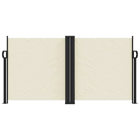 Vidaxl windscherm uittrekbaar 120x600 cm crème