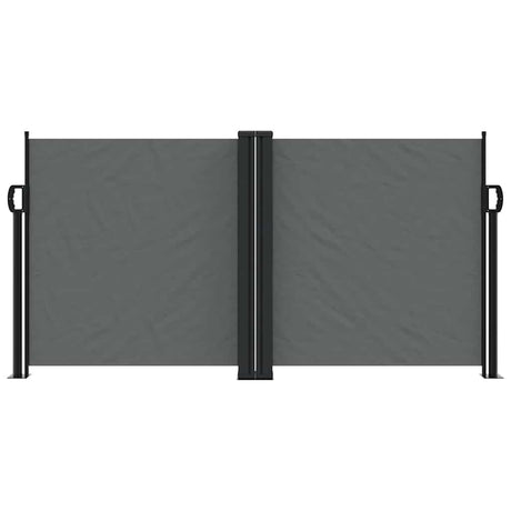 Vidaxl windscherm uittrekbaar 120x600 cm antraciet