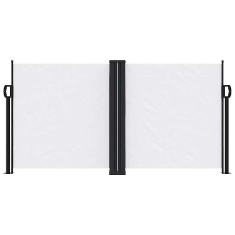 Vidaxl windscherm uittrekbaar 120x600 cm wit