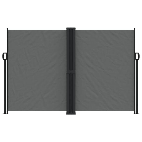 Vidaxl windscherm uittrekbaar 160x600 cm antraciet