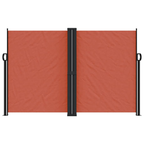 Vidaxl windscherm uittrekbaar 160x600 cm terracotta