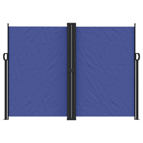 Vidaxl windscherm uittrekbaar 180x600 cm blauw