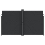 Vidaxl windscherm uittrekbaar 200x600 cm zwart