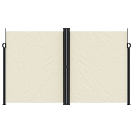 Vidaxl windscherm uittrekbaar 200x600 cm crèmekleurig