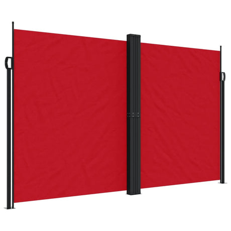 VidaXL Windscherm uittrekbaar 200x600 cm rood