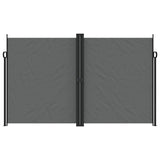 Vidaxl windscherm uittrekbaar 200x600 cm antracietkleurig