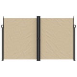 Vidaxl windscherm uittrekbaar 200x600 cm beige