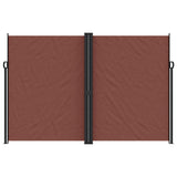 Vidaxl windscherm uittrekbaar 220x600 cm bruin