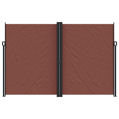 Vidaxl windscherm uittrekbaar 220x600 cm bruin