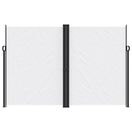 Vidaxl windscherm uittrekbaar 220x600 cm wit