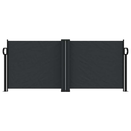 Vidaxl windscherm uittrekbaar 100x1000 cm zwart