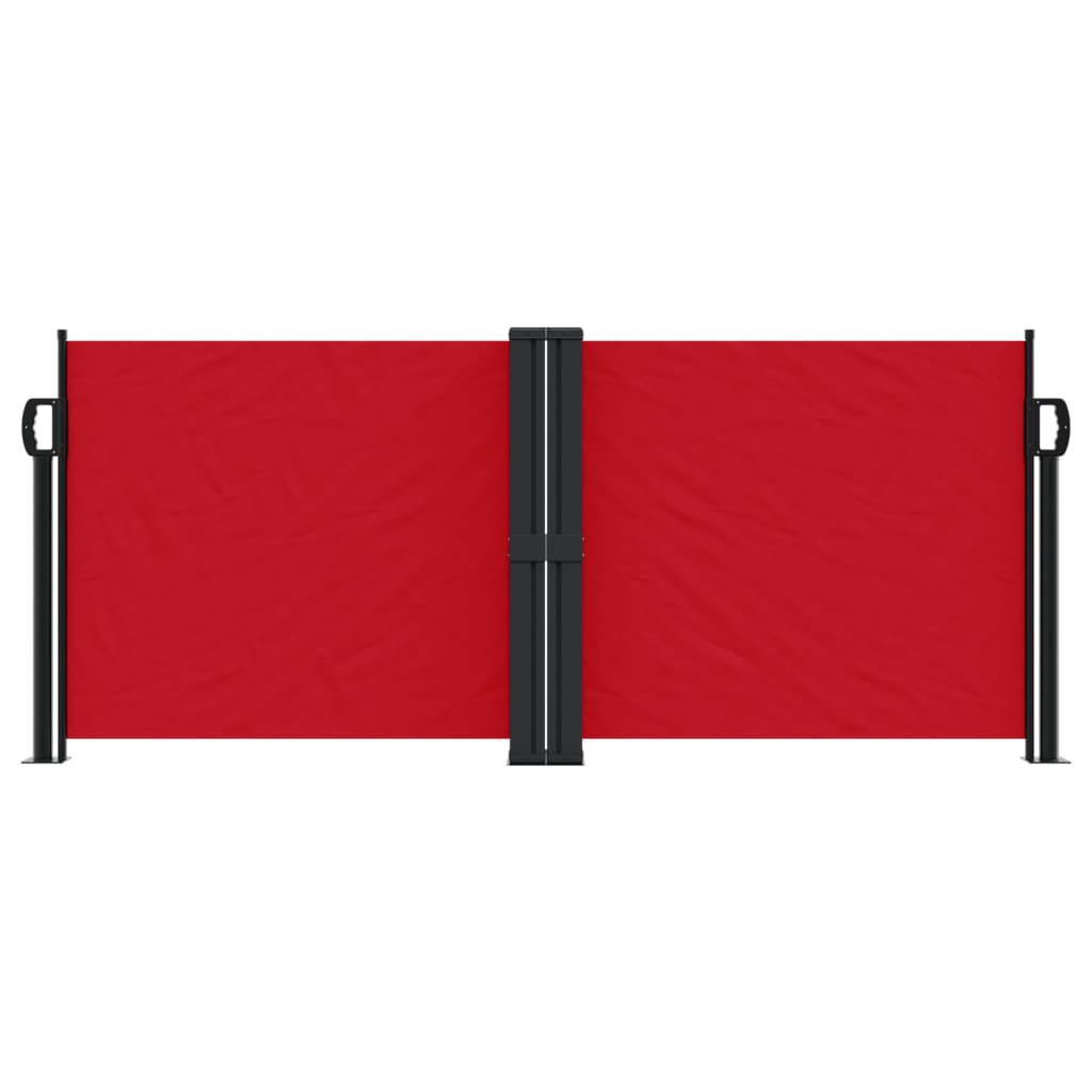 VidaXL Windscherm uittrekbaar 100x1000 cm rood