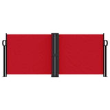 VidaXL Windscherm uittrekbaar 100x1000 cm rood