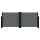Vidaxl windscherm uittrekbaar 100x1000 cm antraciet