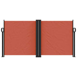 Vidaxl windscherm uittrekbaar 120x1000 cm terracottakleurig