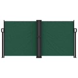 Vidaxl windscherm uittrekbaar 120x1000 cm donkergroen