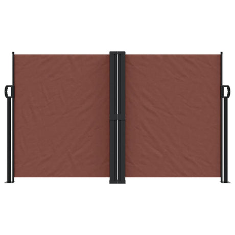 Vidaxl windscherm uittrekbaar 140x1000 cm bruin