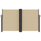 VidaXL Windscherm uittrekbaar 140x1000 cm beige