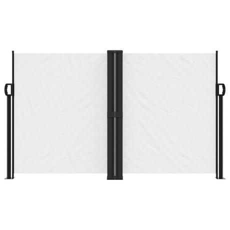 Vidaxl windscherm uittrekbaar 140x1000 cm wit