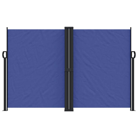 Vidaxl windscherm uittrekbaar 160x1000 cm blauw