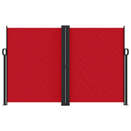 Vidaxl windscherm uittrekbaar 160x1000 cm rood