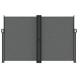 Vidaxl windscherm uittrekbaar 160x1000 cm antracietkleurig