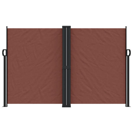Vidaxl windscherm uittrekbaar 160x1000 cm bruin