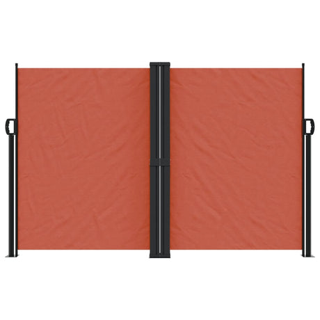Vidaxl windscherm uittrekbaar 160x1000 cm terracottakleurig