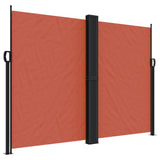Vidaxl windscherm uittrekbaar 180x1000 cm terracottakleurig