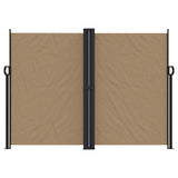 Vidaxl windscherm uittrekbaar 180x1000 cm taupe