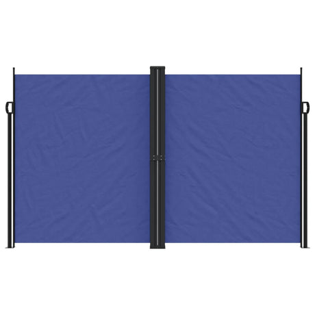 Vidaxl windscherm uittrekbaar 200x1000 cm blauw