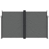Vidaxl windscherm uittrekbaar 200x1000 cm antracietkleurig