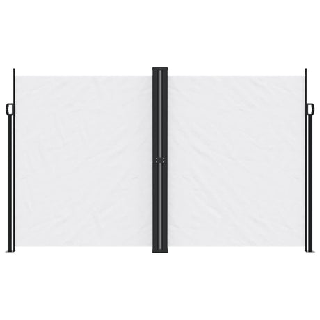 Vidaxl windscherm uittrekbaar 200x1000 cm wit