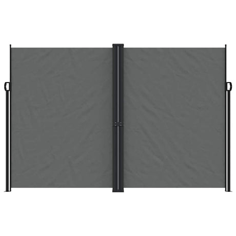 Vidaxl windscherm uittrekbaar 220x1000 cm antracietkleurig
