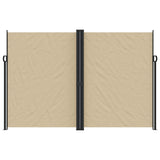 VidaXL Windscherm uittrekbaar 220x1000 cm beige