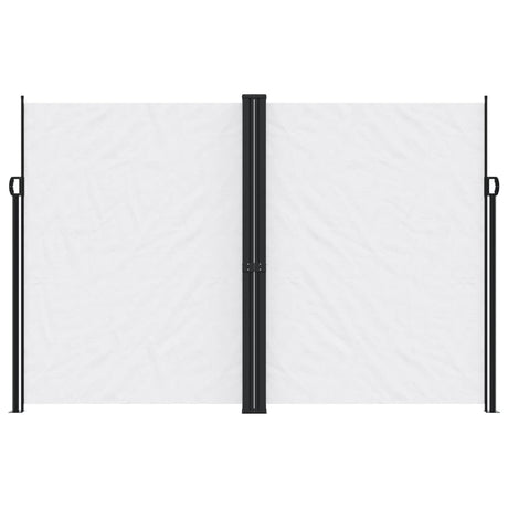 Vidaxl windscherm uittrekbaar 220x1000 cm wit
